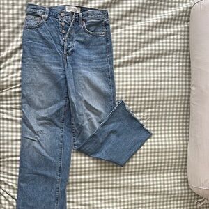 Aritzia Denim Forum - Farrah hi-rise wide leg jean